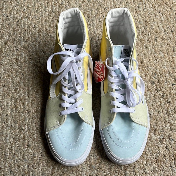 VANS SK8-Hi sneakers in pastel color block Mens 9.5 Women’s 11 - Picture 11 of 16